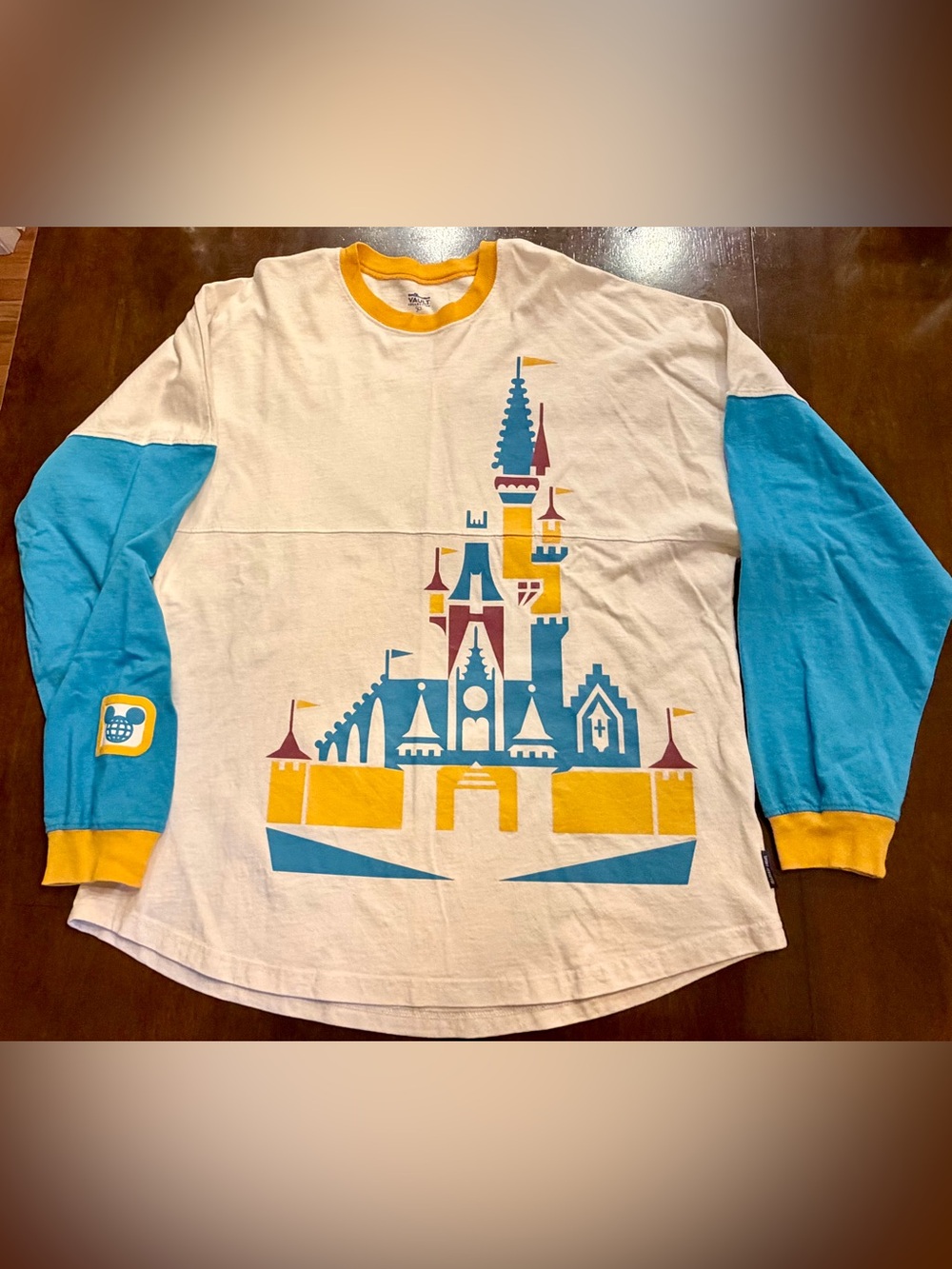 Disney Walt Cinderella Castle Spirit Jersey Vault 50th Anniversary Adult XL